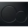 GEBERIT Betätigungsplatte Sigma 01 Platte schwarz glänzend / Taster schwarz glänzend 115.770.DW.5