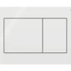 GEBERIT Betätigungsplatte Sigma40 Square Glas weiß glänzend 115.629.SI.1