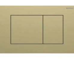 GEBERIT Betätigungsplatte Sigma40 Square messing gebürstet easy-to-clean-beschichtet 115.629.QF.1