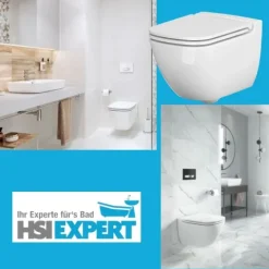 Geberit Duofix Vorwandelement Sigma 111300005 HGMBAD WC Ference spülrandlos inkl. Zubehör Set