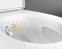 GEBERIT Dusch-WC Komplettanlage AquaClean Mera Comfort weiß 146.210.11.1