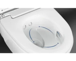 GEBERIT Dusch-WC Komplettanlage AquaClean Mera Comfort weiß 146.210.11.1