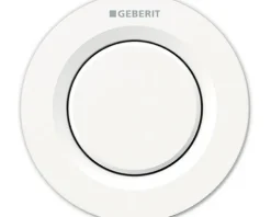 GEBERIT Fernbetätigung Typ 01 pneumatisch 1-Mengen-Spülung UP Drücker weiß alpin 116.040.11.1