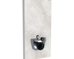 GEBERIT Monolith Sanitärmodul für WC 101 cm Betonoptik Seitenverkleidung Aluminium 131.022.JV.5