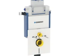 GEBERIT Nassbauelement Kombifix für Wand-WC 82 cm mit Omega UP-Spülkasten 12 cm für Betätigung von oben oder von vorne 110.000.00.1
