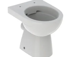 GEBERIT Stand-WC Renova Tiefspüler ohne Spülrand manhattan glänzend ohne WC-Sitz 500799001