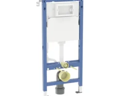 GEBERIT Vorwandelement Duofix Basic für WC Bauhöhe 1120 mm mit Delta Spülkasten 458.103.00.2