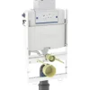 GEBERIT Vorwandelement GIS für WC Bauhöhe 870 mm Betätigung von oben und von vorn mit Omega UP-Spülkasten 461.141.00.2