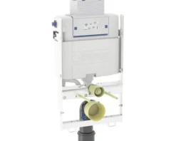 GEBERIT Vorwandelement GIS für WC Bauhöhe 870 mm Betätigung von oben und von vorn mit Omega UP-Spülkasten 461.141.00.2