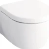 GEBERIT Wand-WC iCon Tiefspüler mit Spülrand weiß glänzend ohne WC-Sitz 204000000