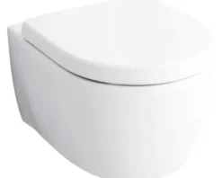 GEBERIT Wand-WC iCon Tiefspüler mit Spülrand weiß glänzend ohne WC-Sitz 204000000