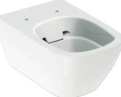 GEBERIT Wand-WC Smyle Square Tiefspüler ohne Spülrand weiß glänzend ohne WC-Sitz 500208011