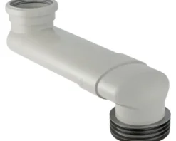 GEBERIT WC-Etagenbogen ø90 mm auf ø100-105,6 mm Länge 14,5-34,5 mm 388.350.29.1