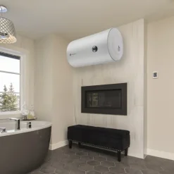 Gepanzerter Horizontal Wand-Elektro-Warmwasserbereiter Bypso Sannover 50 L