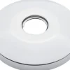 Gewinderosette ½" 80 mm verchromt