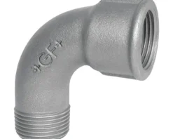 GF-Bogen 90° kurz I/A verzinkt Nr. 1a 1/2"