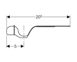 GIS Rohrclip für Versorgungsleitungen Spannbereich 18-40 mm 461.070.00.1
