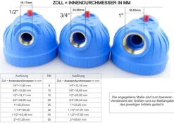 GPV10-1FF. Gehäuse 10Zoll, Anschluss 1 Zoll, Falten-Filtereinsatz