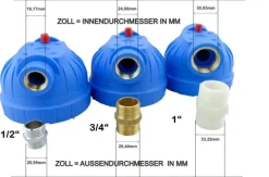 GPV10-1N. Gehäuse 10, Anschluss1. Filtereinsatz NET