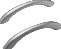 Griffe zu Badewanne Lusaka Duo silbermatt 2-er Pack