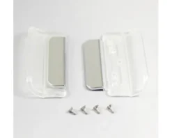 Griff für Fara 4 Faltttür transparent/chrom 2 Stück