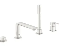 GROHE Badewannenarmatur LINEARE supersteel matt 19577DC1