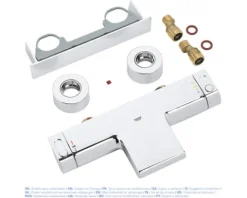 GROHE Badewannenarmatur mit Thermostat GROHTHERM 2000 chrom 34464001
