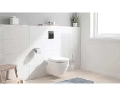 GROHE Betätigungsplatte Even schwarz glänzend 38966KV0