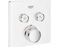 GROHE Duscharmatur mit Thermostat GROHTHERM SMARTCONTROL mondweiß 29156LS0