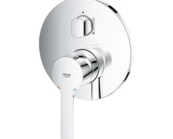 GROHE Duscharmatur Unterputz LINEARE mit 3 Wege Umstellung ohne Unterputzgrundkörper chrom 24095001