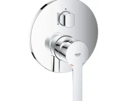 GROHE Duscharmatur Unterputz LINEARE mit 3 Wege Umstellung ohne Unterputzgrundkörper chrom 24095001