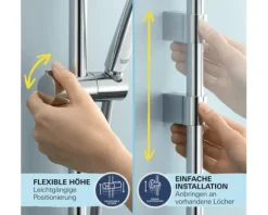 Grohe Quickfix Duscharmatur mit Thermostat PRECISION FLOW chrom 34800001