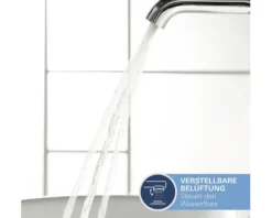 GROHE Waschtischarmatur Unterputz ESSENCE supersteel matt ohne Unterputzgrundkörper 19408DC1