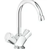 GROHE Zweigriff Waschtischarmatur COSTA chrom 21337001