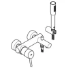 GROHE Badewannenarmatur CONCETTO chrom 32212001