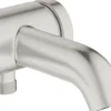 GROHE Badewannenarmatur ESSENCE supersteel matt 33624DC1