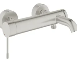 GROHE Badewannenarmatur ESSENCE supersteel matt 33624DC1