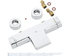 GROHE Badewannenarmatur mit Thermostat GROHTHERM 2000 chrom 34174001