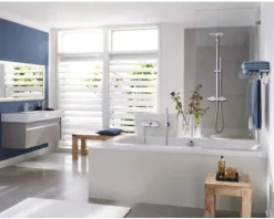 GROHE Badewannenarmatur mit Thermostat GROHTHERM CUBE chrom 34497000