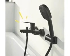 GROHE Badewannenarmatur START 2021 schwarz matt 322782432