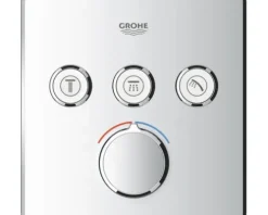 GROHE Badewannenarmatur Unterputz GROHE SMARTCONTROL MIXER chrom 29149000