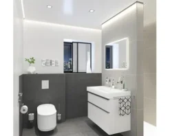 GROHE Betätigungsplatte Arena Cosmopolitan Platte weiß glänzend / Taster weiß glänzend 38844SH0