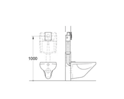 GROHE Betätigungsplatte Skate Air Platte chrom glänzend / Taster chrom glänzend 38505000