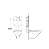 GROHE Betätigungsplatte Skate Cosmopolitan Platte chrom glänzend / Taster chrom glänzend 38732000