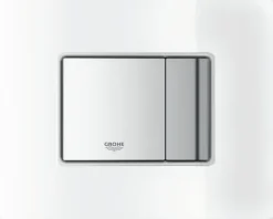 GROHE Betätigungsplatte Skate Cosmopolitan Platte moon white glänzend / Taster chrom glänzend 38845LS0