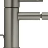GROHE Bidetarmatur ESSENCE hard graphite gebürstet 32935AL1