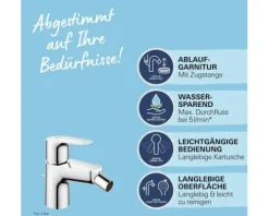 GROHE Bidetarmatur START EDGE 2020 chrom 23345001