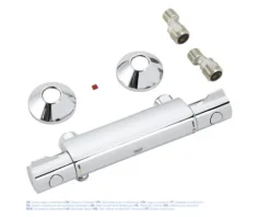 GROHE Duscharmatur mit Thermostat GROHTHERM 800 chrom 34558000