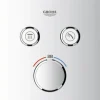 GROHE Duscharmatur mit Thermostat GROHTHERM SMARTCONTROL chrom 29124000