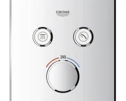 GROHE Duscharmatur mit Thermostat GROHTHERM SMARTCONTROL chrom 29124000